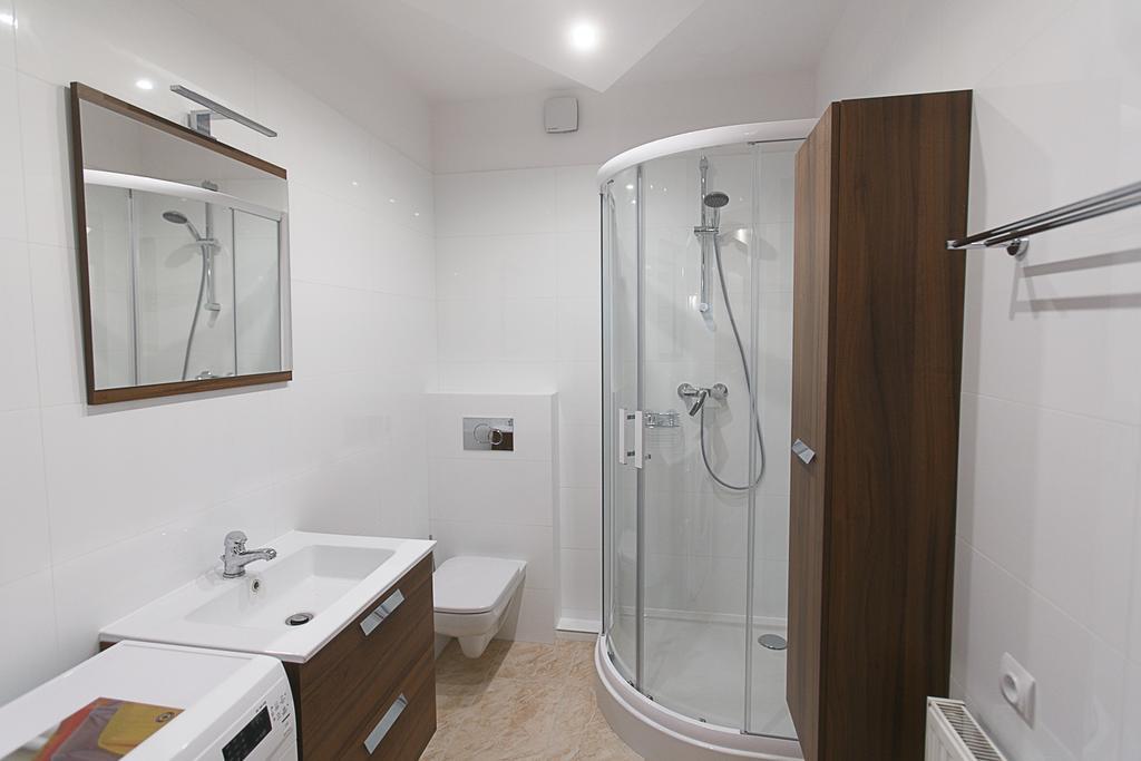 Nowoczesny Apartament Chrobrego Lejlighed Gdańsk Eksteriør billede